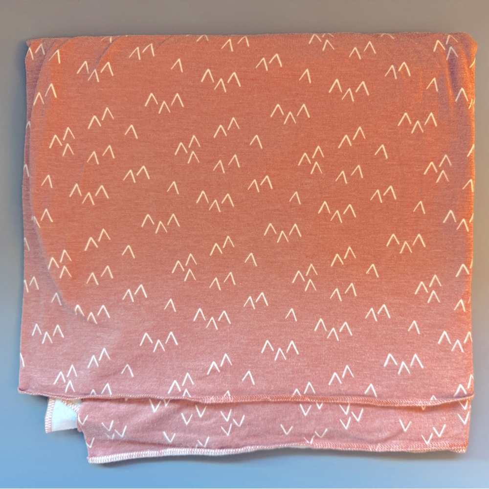 Copper Pearl swaddle blanket.